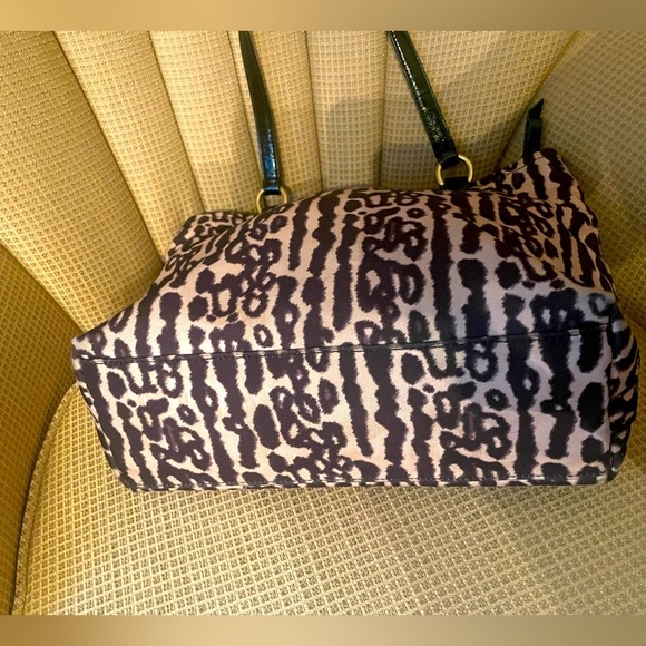 Coach Ocelot nylon animal print bag E1405-F31901 - Picture 6 of 10